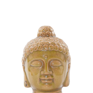 R1497 CABEÇA DE BUDA EM CERÂMICA