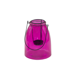 E1189 PORTA VELAS DE VIDRO