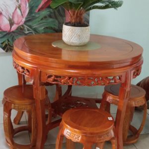 J399 Mesa Com 4 Banquetas