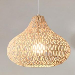 175501 Luminária pendente de  Rattan