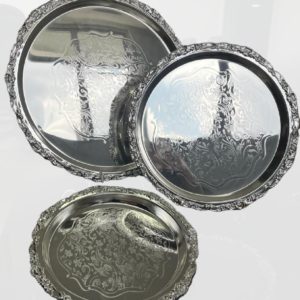 166501 Bandeja Jogo Com 3 Peças