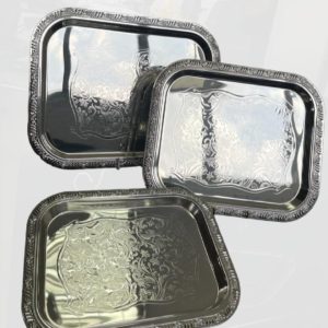 166101 Bandeja Jogo Com 3 Peças