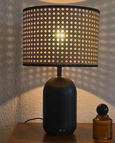 13148 Luminária Em Rattan