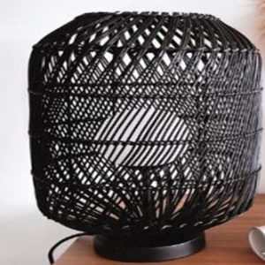13146 Luminária Em Rattan