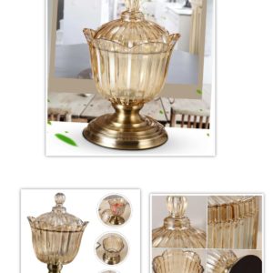 97701 Potes De Buffet De Doces Potes De Doces De Vidro Vintage